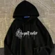 thumbnail image 2 of Sudadera con capucha negra de anime para hombre, sudaderas gráficas de hip hop para hombre, sudaderas holgadas de manga de alta calidad de algodón de otoño con capucha de diseñador, 2 of 4