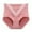 Pink, variant on Bigersell Seamless Underwear for Women Thong Clearance Cotton Underwear Women Thong Panty Style P-380 Nylon Period Panties Ladies Cotton Thongs Briefs Mid Waist Women's Briefs Yellow L