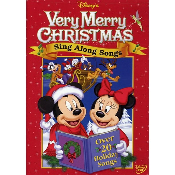 Disney S Sing Along Songs Very Merry Christmas Dvd Walmart Com Walmart Com