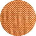 thumbnail image 1 of Ahgly Company Indoor Round Abstract Orange Contemporary Area Rugs, 3' Round, 1 of 1