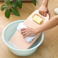 thumbnail image 3 of Washboard High Toughness Laundry Board Antislip Laundry Cleaning Mat Manual Board J3T8 Laundry Clothes Household Tool, 3 of 8