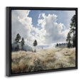 thumbnail image 2 of Stupell Industries Farmhouse Blue Kissed Landscape Black Floating Frame Canvas Art, 31 x 25, by Franklyn Gregory, 2 of 8