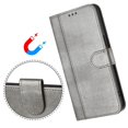 thumbnail image 5 of For Samsung Galaxy A37 5G 6.7inch Phone Case Wallet, Flip Leather TPU Cover with Card Holder Wrist Strap Shockproof Phone Case,Grey,For Galaxy A37 5G, 5 of 7