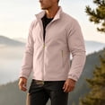 thumbnail image 5 of Casaca Hombre Cameland Men's Spring Coat Thin Outdoor Mountaineering Riding Windproof Work Coat Pink XXXXL, 5 of 7