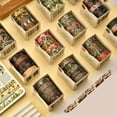 thumbnail image 4 of Masking Tape Retro Washis Tape Artists Tape Decorative Tape Forests Plant Print Crafting Tape Craft Supplies, 4 of 12