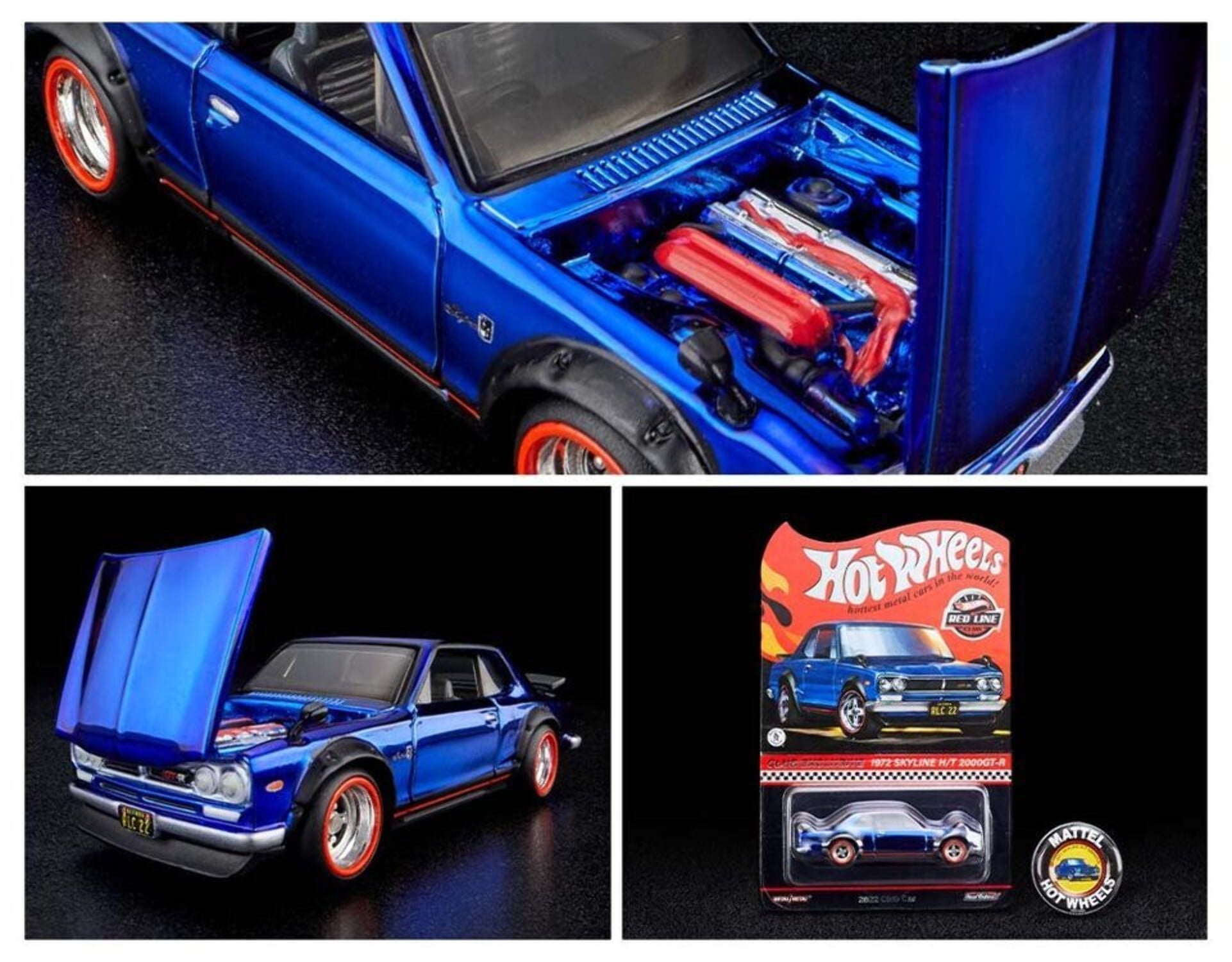 GTR34 & 1972 Skyline HT 2000GT-R セット 2022 RLC Membership '72 Nissan Skyline H/T 2000 GT-R - Walmart.com