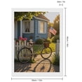 thumbnail image 2 of Diamond Art Kits for Adults - Bike Summer House Flag Garden 5d Diamond Painting for Adults, Diamond Art for Adults Beginners, Frameless Diamond Painting Kits for Adults for Home Wall Decor, 2 of 7