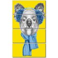 thumbnail image 2 of Koala avec Foulard et Cache-Oreilles - Impression sur Toile Animale, 2 of 3