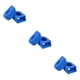 thumbnail image 3 of Wosthever 1 par de protectores de manivela de bicicleta, tapas de bielas, cubierta de silicona, piezas de repuesto para bicicletas de montaña, piezas de Azul 3piezas Wosthever CBP014652, 3 of 6