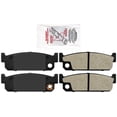 thumbnail image 2 of AmeriBRAKES Semi-Metallic Disc Brake Pads with included lubricant, AmeriPRO PRM481 - For Q45 J30 M45 Fits select: 2003-2004 INFINITI M45, 1990-2006 INFINITI Q45, 2 of 5