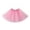 24#Pink, variant on 3 Layers Tutu for Toddler Girls Kids Halloween Costume Cosplay Princess Puffy Tulle Dance Skirt Birthday Yellow