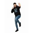 thumbnail image 4 of One Piece, Men's & Big Men's Graphic Hoodie, Neon Skull, Sizes S-3XL, 4 of 5