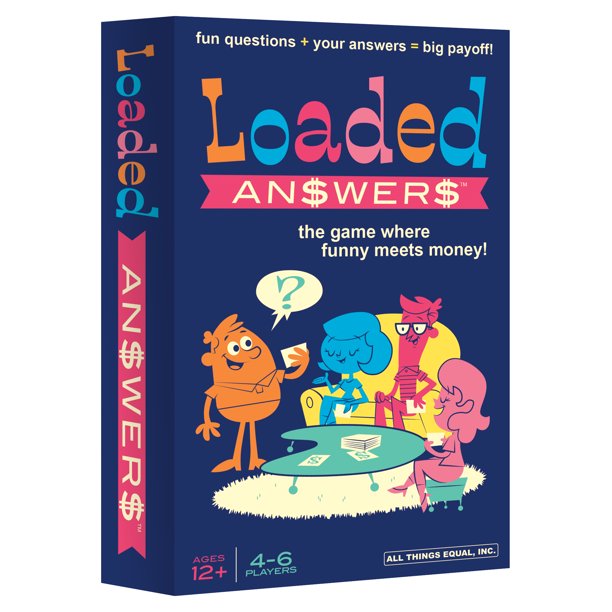 LOADED ANSWERS The Exciting Twist On The Popular Loaded Questions Family/Party Game Walmart