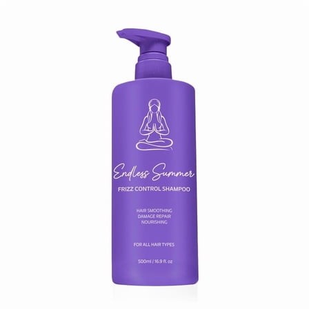 Karma Beauty Endless Summer Frizz Control Hair Shampoo | Smooth, Silky, Anti-Frizz, Sulfate-Free, Color-Safe, Nourishing with Argan Oil & Plant Proteins | For All Hair Types, 16.9 fl oz