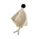 thumbnail image 3 of Gorro con orejeras para bebés, moderno, divertido y adorable, con cordones para niñas y niños. blanco, 3 of 8