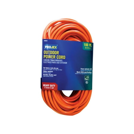 

CORD EXTN12/3SJTW100 ORG (Pack of 1)