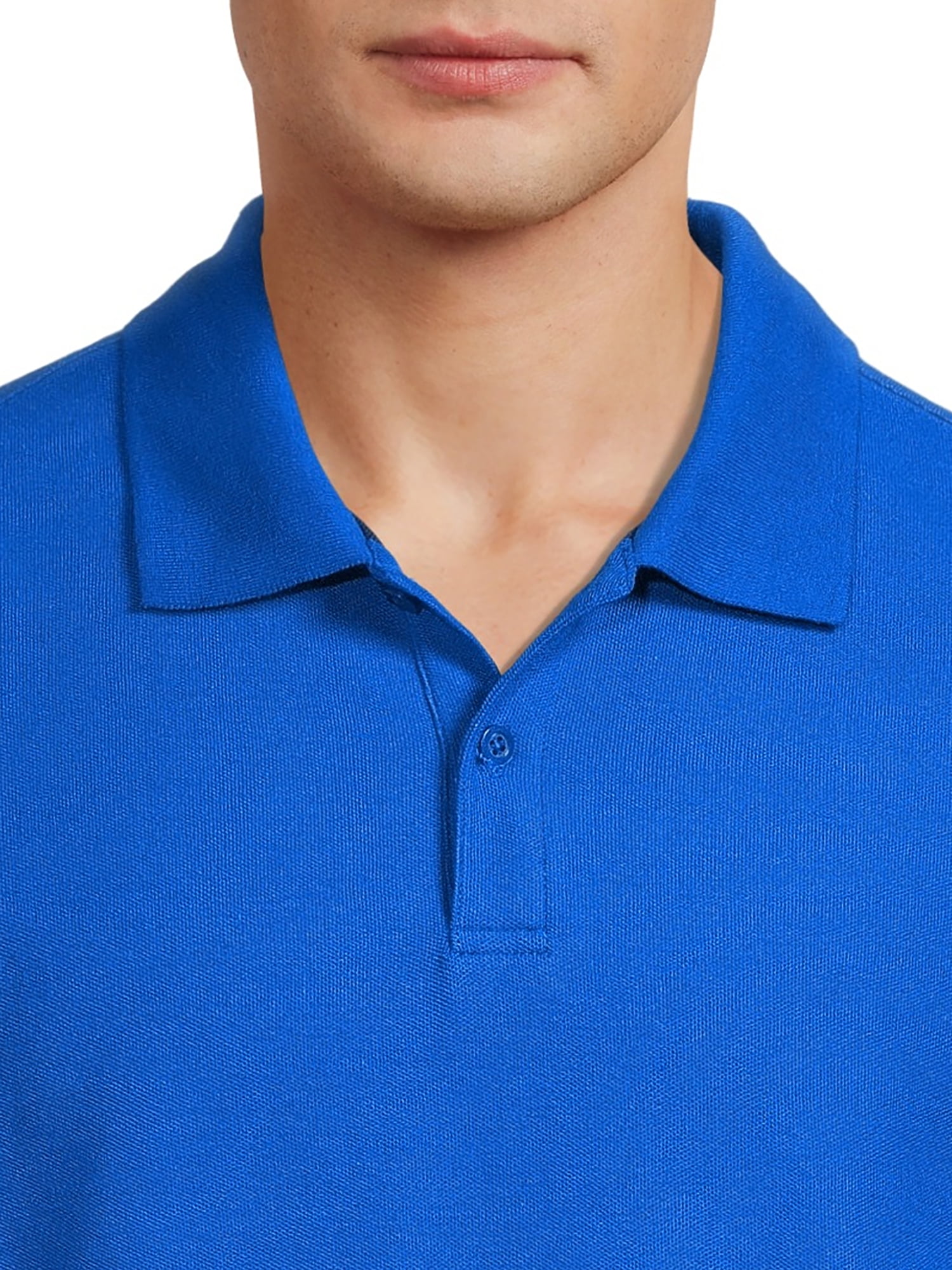 Wonder Nation Young Mens School Uniform Short Sleeve Pique Polo Shirt, Sizes S-XL