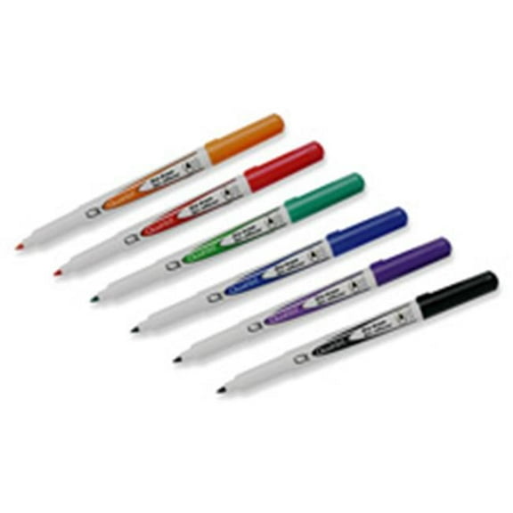 Quartet  Dry-Erase Markers-Fine Pt- 4-ST- Black-Red-Green-Blue