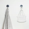 thumbnail image 2 of 1 Pc Durable Clothes Drying Basket for Laundry Room Balcony 5.12"x7.87" 5.2L White, 2 of 6