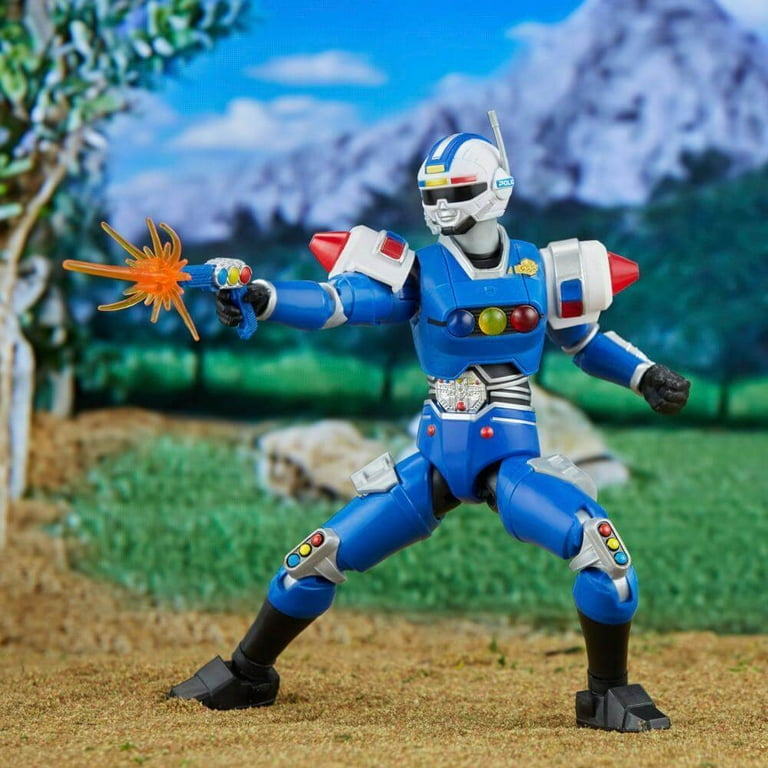 Power Rangers Lightning Collection Turbo Blue Senturion Action Figure
