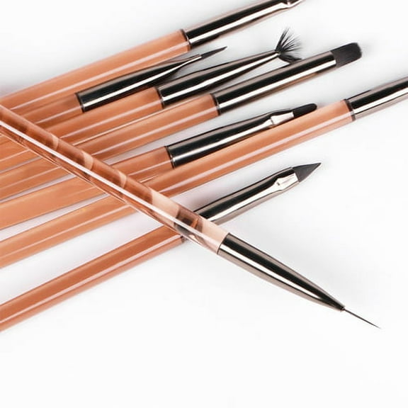 Zhaomeidaxi Nail Art Brushes set - Nail Liner Art Design Pen Painting Tools for Gel Polish Manicure Salon DIY at Home