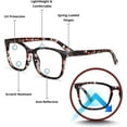 thumbnail image 5 of Readerest Blue Light Blocking Reading Glasses Rose Tortoise 375, 5 of 6