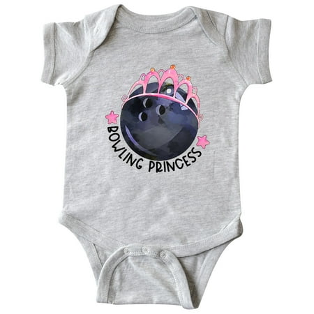 

Inktastic Bowling Princess- Tiara Gift Baby Girl Bodysuit