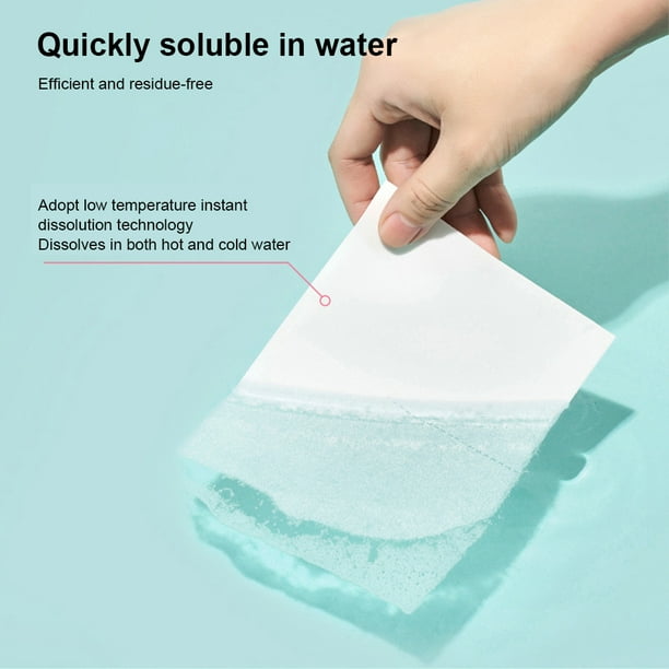 Papier nettoyage des mouchoirs papier 6/10 rouleaux de papier toilette  salle de bain cuisine