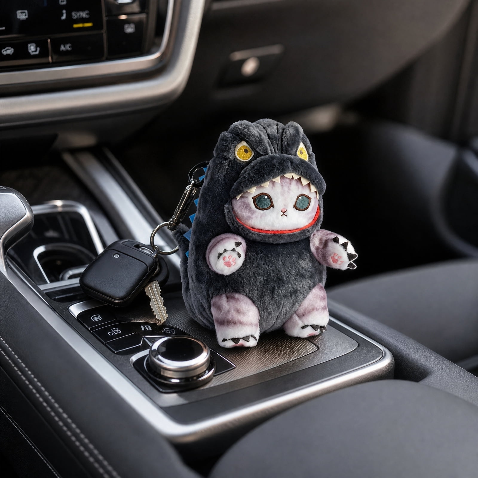 Mofusand Godzilla Plush 6 Inch Collectible Doll Cotton Collectible Birthday Gift For Adults Kid Fans S