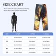 thumbnail image 3 of KLL Mens Pajama Pants for Men,Mens Lounge Pants,Funny Gifts for Men,Men's Pajama Bottoms-Golden Sky Bald Eagle, 3 of 5