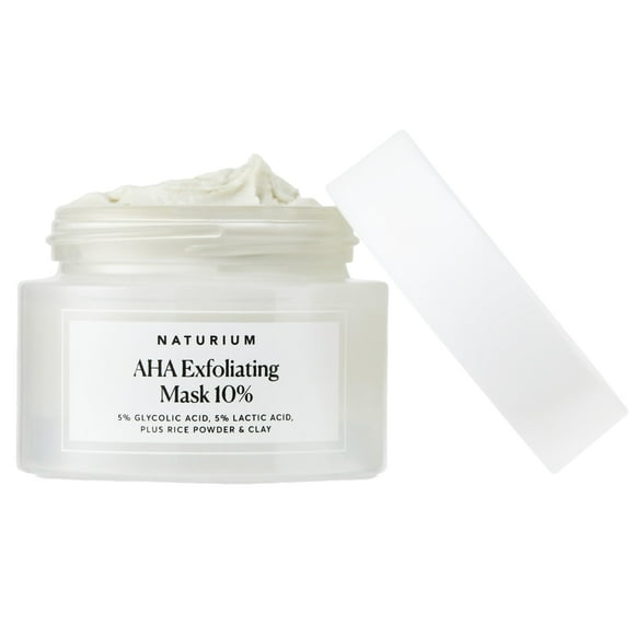 Mascarilla exfoliante Naturium AHA 10% con ácidos glicólico y láctico