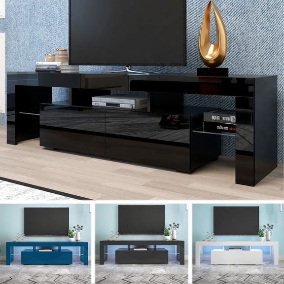UWR-Nite TV Stand for TVs up to 70" with LED Lights