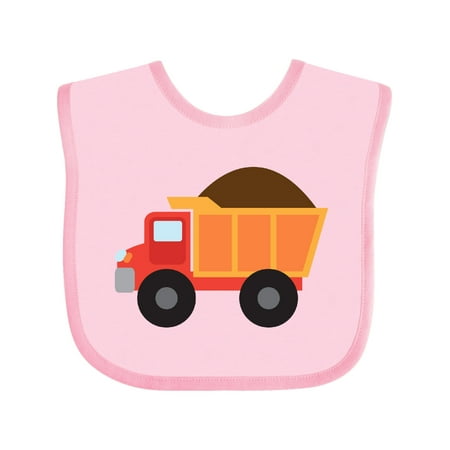 

Inktastic Work Truck Construction Vehicle Gift Baby Boy or Baby Girl Bib