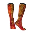 thumbnail image 5 of Lsque Autumn Leaf Printed Crew Socks Men's Women's LightWeight Thin Casual Calf Socks ,Knee High Socks,Cotton Socks, 5 of 9
