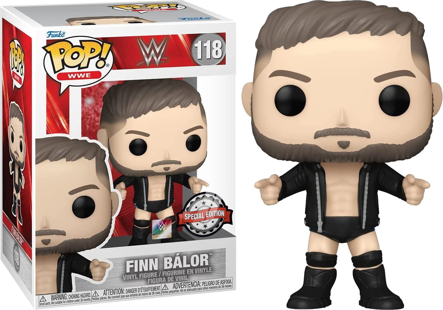 118 Finn Balor (Balor Club) - WWE Funko POP - Walmart.com