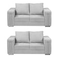 thumbnail image 1 of Sala 2-2 TRINITY Taos ( 2 piezas Love Seat ) Platinado, 1 of 8