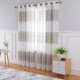 thumbnail image 3 of Cortinas transparentes grises con diseño de ramas de árbol plateadas, paneles de cortina para ventana de 63 pulgadas de largo para dormitorio y sala de estar, juego de 2 paneles de cortina, 52 x 63, 3 of 8