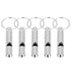 thumbnail image 5 of Silbatos de Acero inoxidable Ormromra para perros 5 piezas con lazo de metal, 5 of 8