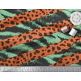 thumbnail image 3 of Soimoi Green Cotton Voile Fabric Leopard & Wild Animal Skin Fabric Prints by Yard 42 Inch Wide, 3 of 3