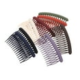 thumbnail image 5 of 8pcs Decorative Frosted Twist Combs for Women Small French Side Hair Clips Accessories for Girls, 5 of 7