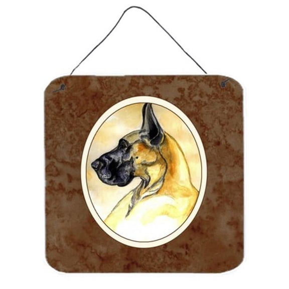 Fawn Great Dane Wall or Door Hanging Prints, 6 x 0.02 x 6 in.