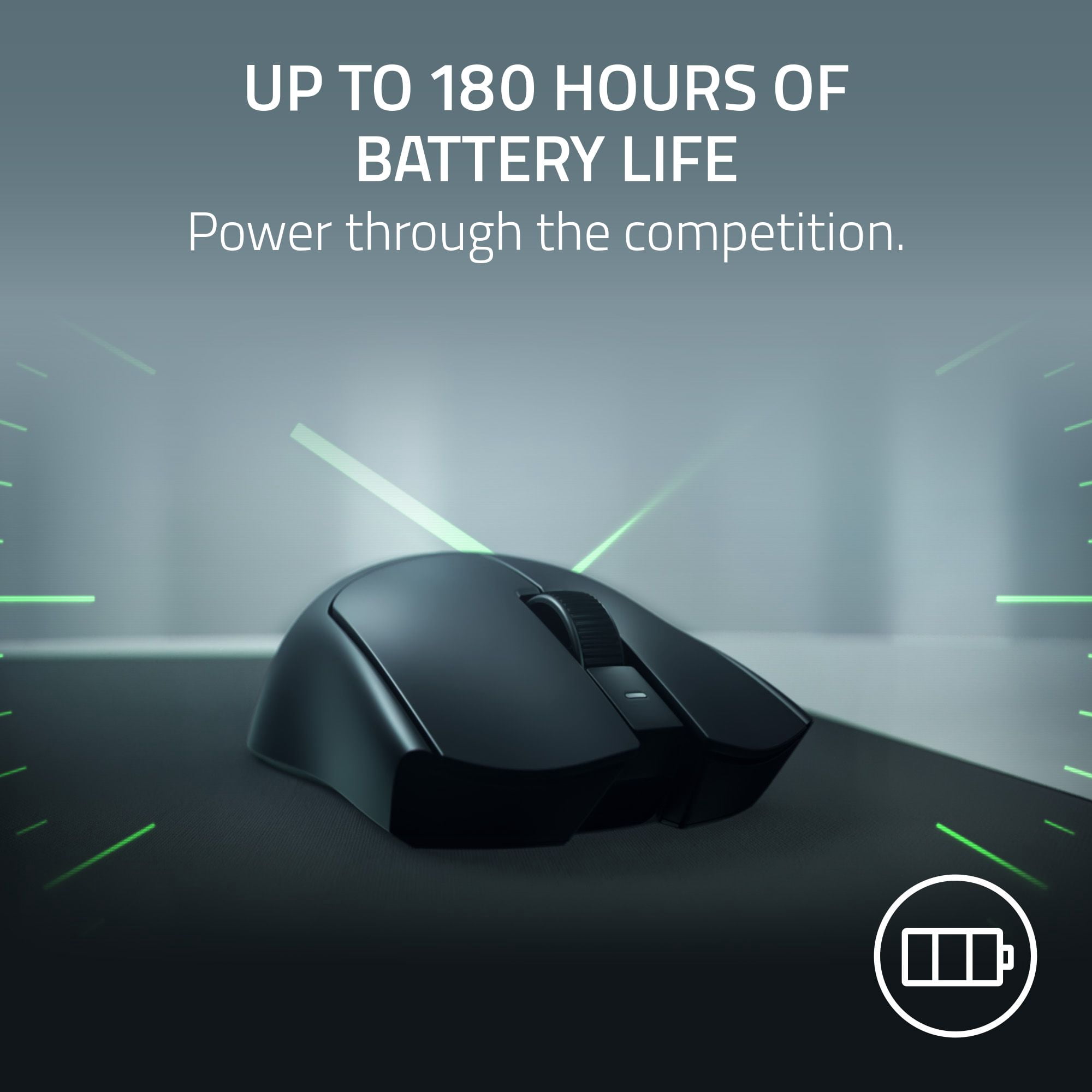 Razer Viper V4 Pro Wireless Gaming Mouse – 49g Ultra Lightweight, 50K DPI Optical Sensor, 8K Polling Rate, USB-C Charging – Black