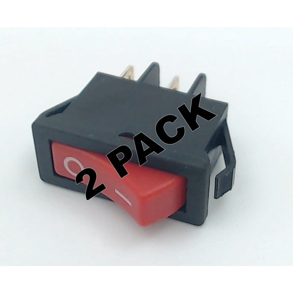 2 Pk, Bissell Power Switch for Rocker and Powerglide Vacuums, 2031035