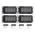 thumbnail image 4 of 4 Digit Tube LED Segment Digital Tube Display Module 4 Digit Display Board Display Module 0.36in TM1637 Drive Chip Clock Display, 4 of 7