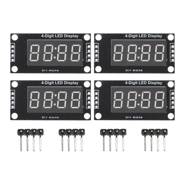 Digital Tube Display Module, LED Display Board 0.36in For Machine Blue MRA110I