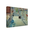thumbnail image 3 of Manet 'The Rue Mosnier' Canvas Art, 3 of 3