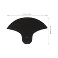 thumbnail image 2 of OULII 2Pcs Drum Cymbal Mute Pad Black Drum Practice for Precise Sound Dampening, 2 of 8