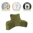 thumbnail image 2 of Majestic Home Goods Decorative Villa Fern Reading Pillow, 2 of 6