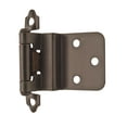 thumbnail image 2 of Amerock 3/8in (10 mm) Inset Self-Closing, Face Mount Oil-Rubbed Bronze Hinge - 1 Pair, 2 of 2