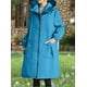 thumbnail image 4 of Chaquetas y abrigos casuales con capucha de manga larga para mujer, impermeable, transpirable, talla grande, con capucha, para senderismo, cortavientos cálido, blusa de poliéster para mujer, 4 of 4